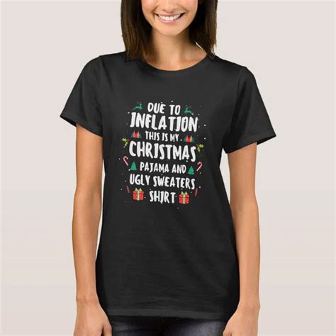 Due To Inflation This Is My Ugly Christmas Sweater Zazzle