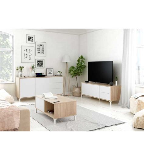 Mueble Tv Puertas Cajones