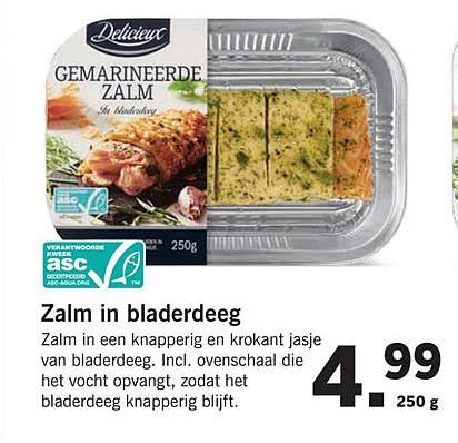 Zalm In Bladerdeeg Aanbieding Bij Lidl Folders Nl