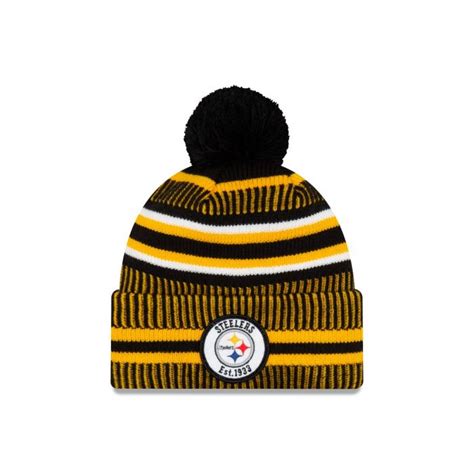 Pittsburgh Steelers New Era 2019 Sideline Sport Knit Hat