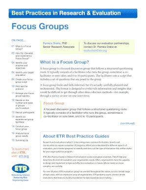 Fillable Online Best Practices In Research Evaluation Fax Email Print