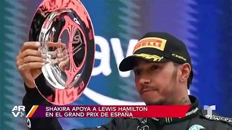 Lewis Hamilton manda mensaje tras apoyo de Shakira Vídeo Dailymotion