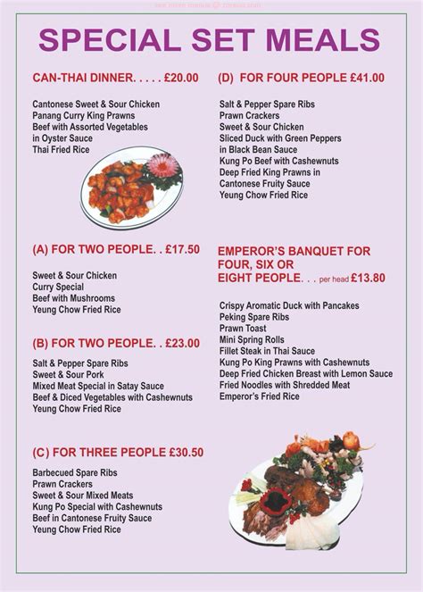 Menu At Garforth Canton Flavour Fast Food Leeds