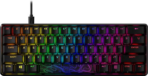 HyperX Alloy Origins 60 teclado mecánico para juegos ultracompacto