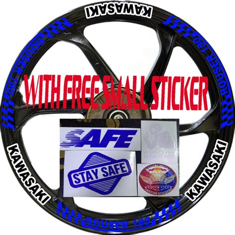 Kawasaki Rouser Racing Mags Decal Sticker Good For Mags Lazada Ph