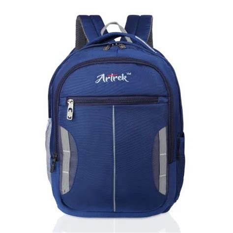 Artrek Navi Blue Collage Backpack At Rs 699 Piece DM Colony Mumbai