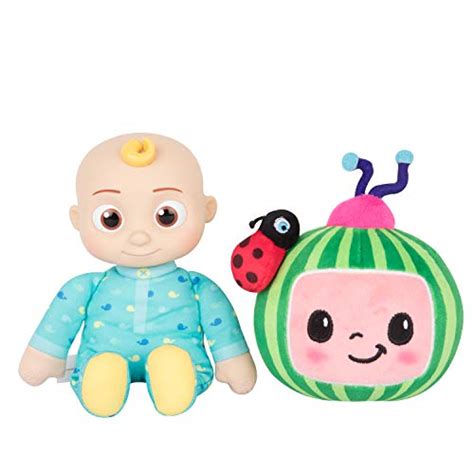 Cocomelon Jj And Melon 8 Plush Toys 2 Pack Super Soft Adorable Cute