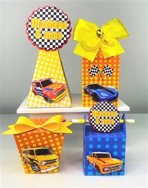 Kit Personalizado Caixas Hot Wheels Elo Produtos Especiais