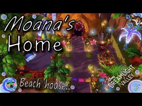 Moana S Home Disney Dreamlight Valley Speedbuild YouTube