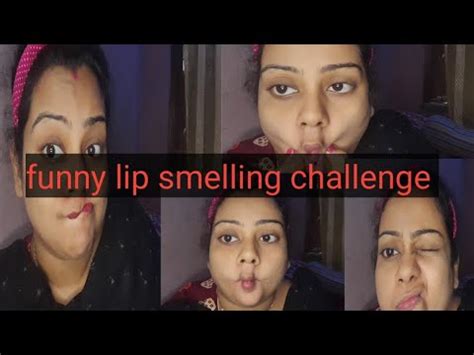 Funny Lip Smelling Challenge Vlogger Sanchari Viral Vedio Youtube