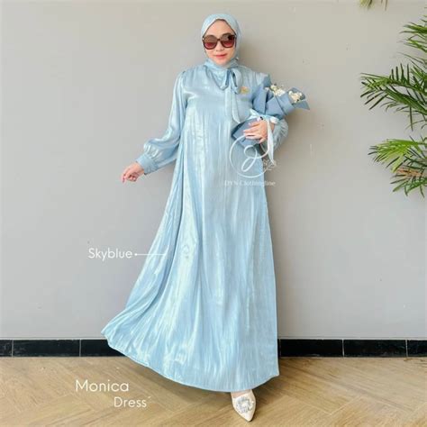 Jual Dyn Official Shop Jkt Dyn Basic Monica Dress Dress Simple Free