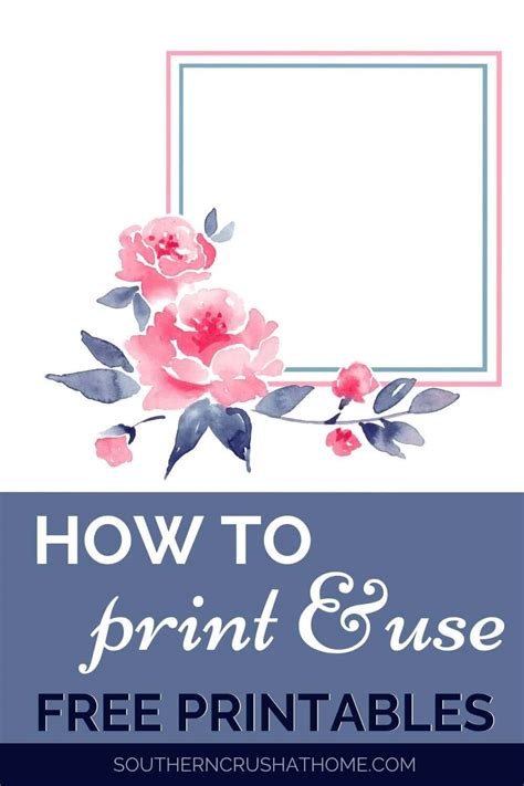 How to Print & Use Free Printables: The Ultimate Guide 