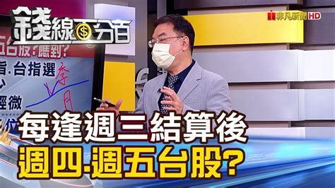 《週三結算後 週四週五台股操作應對 台股翻多三訊號解密 緊盯官股動作》【錢線百分百】20210923 4│非凡財經新聞