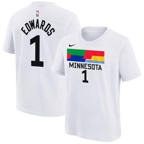 Anthony Edwards Minnesota Timberwolves City Edition 22 23 OnlyBasquet