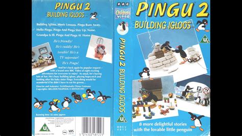 Pingu Building Igloos Vhs Youtube