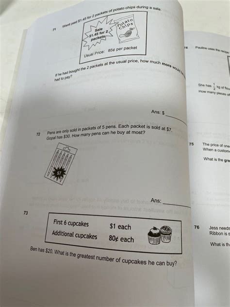 PSLE Maths TOPICAL 18 Years PAST EXAMINATION 2002 2019 Hobbies Toys