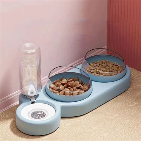 Mangeoire Automatique Avec Distributeur D Eau Pour Animaux De Compagnie