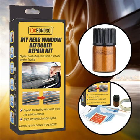 Auto Rear Window Defogger Reparatie Kit Diy Quick Grandado