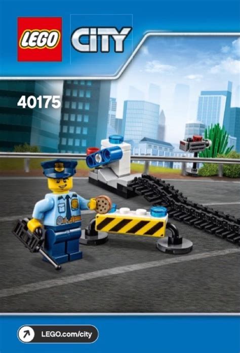 LEGO 40175 City Police Mission Pack Instructions City Police