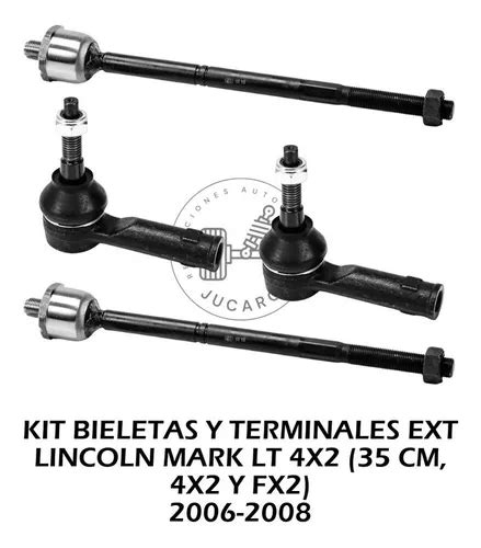 Kit Bieletas Y Terminales Ext Lincoln Mark Lt 4x2 2006 2008 Envío gratis