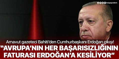 Arnavut Gazeteci Anisa Bahiti Avrupanın Her Başarısızlığının Faturası