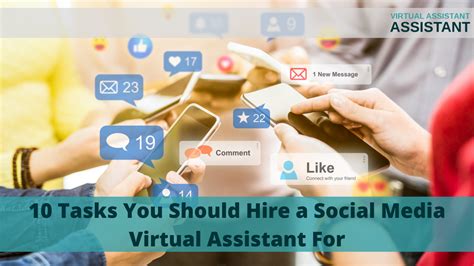 10 Tasks You Should Hire A Social Media Virtual Assistant For