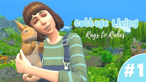 The Search For Shrooms Sims 4 Cottage Living Rags To Riches 1 YouTube