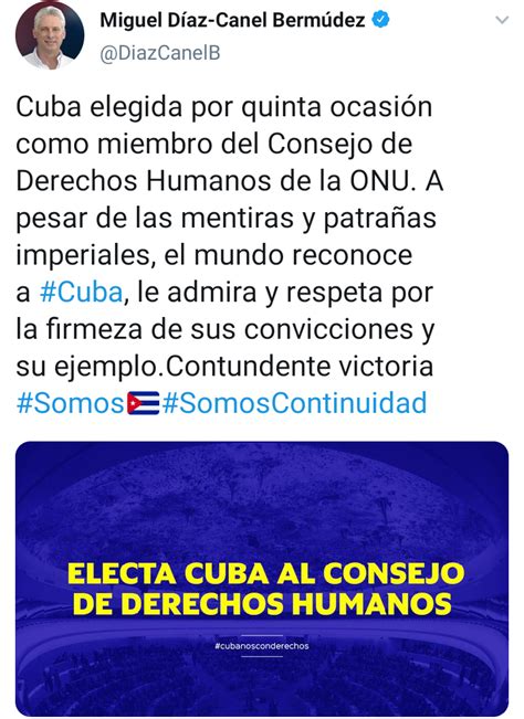 Con Cuba Para Todos Los Tiempos