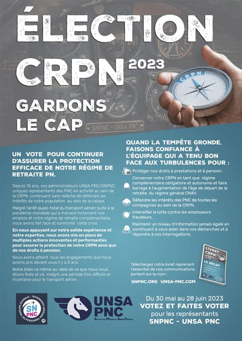 Élection CRPN 2023 Gardons le CAP SNPNC FO