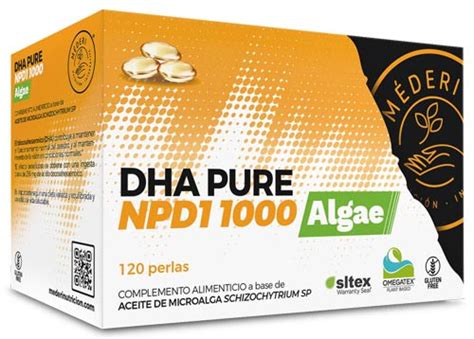 DHA PURE NPD1 1000 ALGAE Méderi Mejor Precio