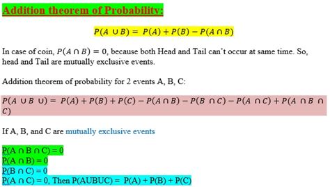 Types Of Events Probability Theory Engineerstutor