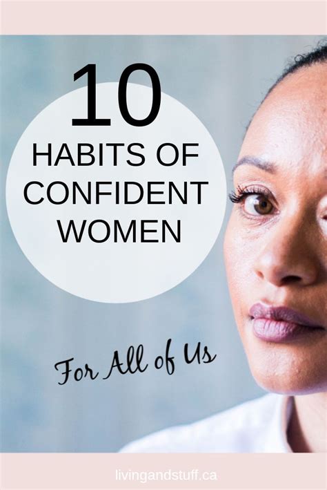 10 Habits Of A Confident Woman Confident Woman Habits Growth