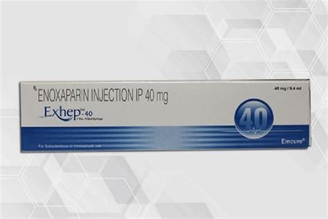 Exhep Enoxaparin Injection Mg Ml At Rs Piece