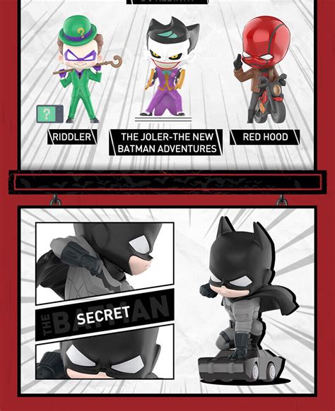 NEW POP MART DC CITY GOTHAM Series Blind Box Confirm Figures Hot Toys