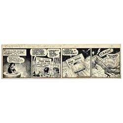 ''Li'l Abner'' Comic Strip From 26 June 1942 Featuring ''The World's Worst Jinx'' Joe Btfsplk -- Dra