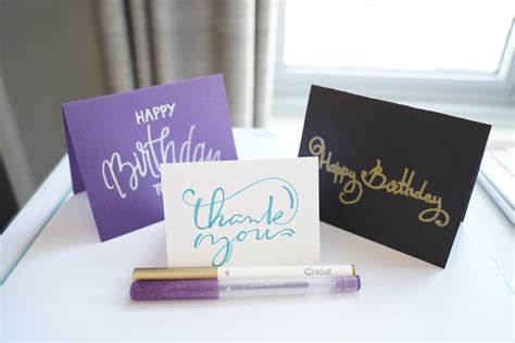 5 Free Cricut Pen Projects