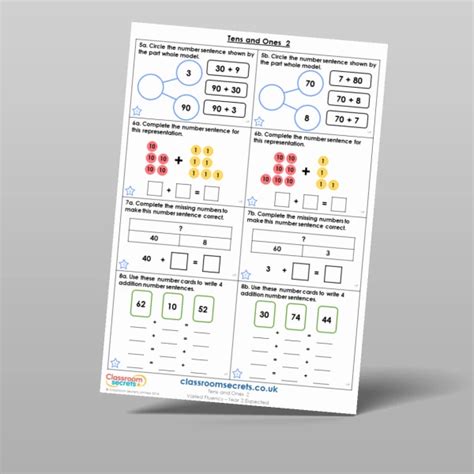 Tens And Ones Varied Fluency Resource Classroom Secrets