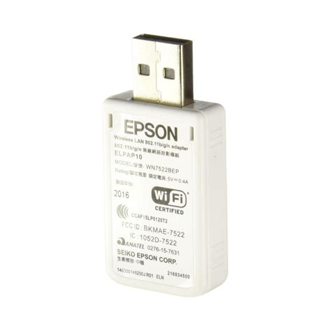 Epson Elpap10 Wireless Lan Module For Projectors