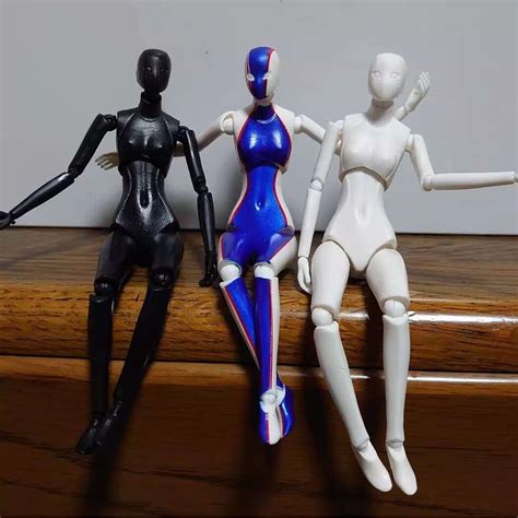 SO TA 扭蛋 雅瑪拓關節可動拚裝 素體人偶 nude 繪畫素體 figma 青年版 素體 肌膚銀灰男女 蝦皮購物