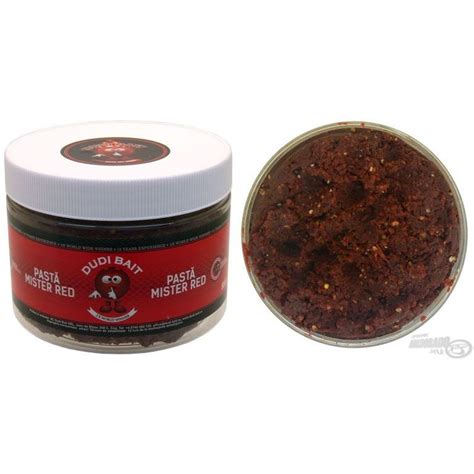 DUDI BAIT Mister Red Super Hot paszta 500 g Haldorádó horgász áruház