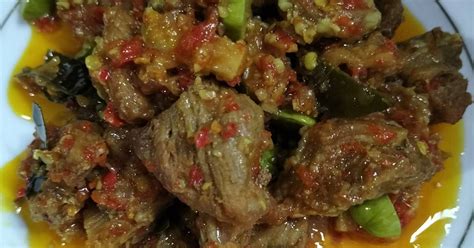 2 258 Resep Sambel Daging Mercon Enak Dan Mudah Cookpad