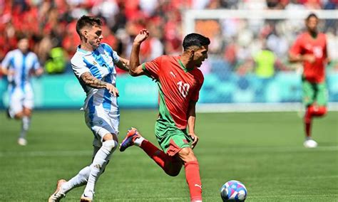 الفيفا ترفض احتجاج المنتخب الأرجنتيني على مباراة المغرب في أولمبياد