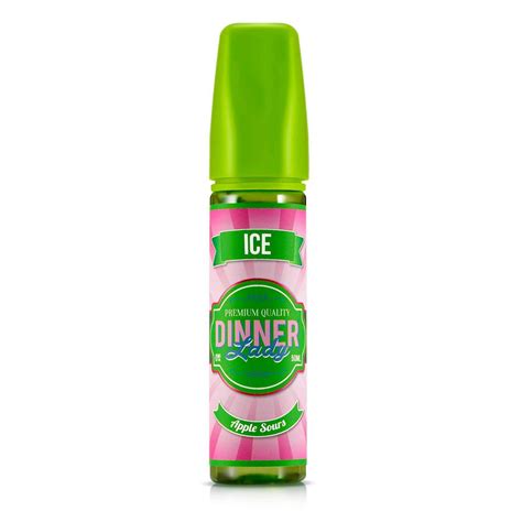 Juice Dinner Lady Apple Sours Ice 60ml 3mg OnPuffs