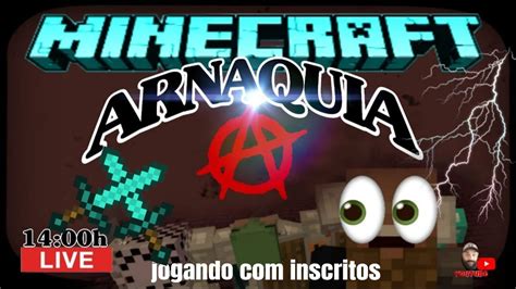 Live Minecraft Ao Vivo Jogando Os Inscritos Sobreviv Ncia