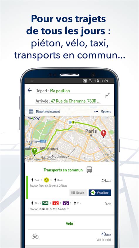 Mappy Plan Itinéraire GPS Applications Android sur Google Play