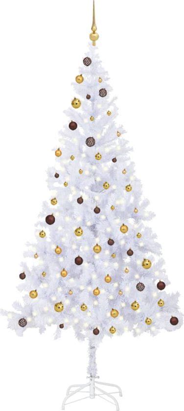 Prolenta Premium Kunstkerstboom Met LED S En Kerstballen 910 Takken