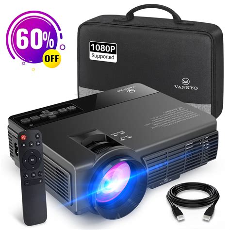 Vankyo Leisure P Supported Mini Projector With Hours Lamp