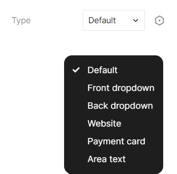 Input Fields Figma Component Pagedone