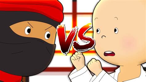 Caillou E O Ninja Caillou Em Portugu S Wildbrain Youtube