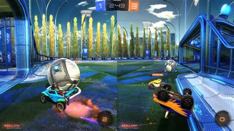 Rocket League Double Save Goal Youtube